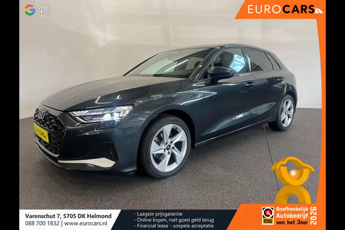 Audi A3 Sportback 30 TFSI Advanced edition Navigatie Apple Carplay Android Auto Camera Parkeerhulp Adaptive Cruise Control Stoelverwarming Virtual Cockpit Full Led Climate Control Lichtmetalen velgen