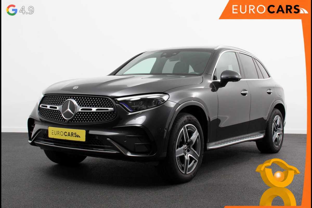 Mercedes-Benz GLC 400e 4MATIC AMG Line PHEV  Navigatie Panorama dak Lederen bekleding Camera Electrisch bedienbare achterklep Trekhaak Adaptive cruise control