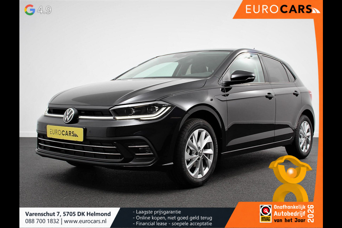 Volkswagen Polo 1.0 TSI DSG Style Navigatie Apple Carplay/Android Auto Climate Control Led Lichtmetalen Velgen Extra getint glas