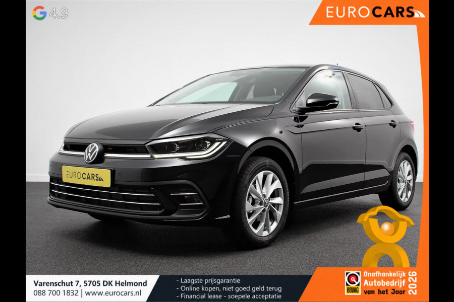 Volkswagen Polo 1.0 TSI DSG Style Navigatie Apple Carplay/Android Auto Climate Control Led Lichtmetalen Velgen Extra getint glas