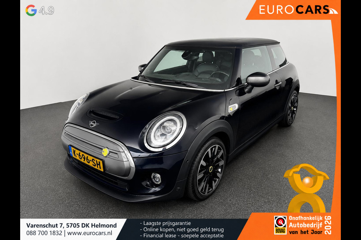 MINI Electric Charged 33 kWh SoH 97% Panoramadak Harman Kardon Camera Leder Navigatie Professional Cruise Control Head Up Display Bluetooth SOH 97%