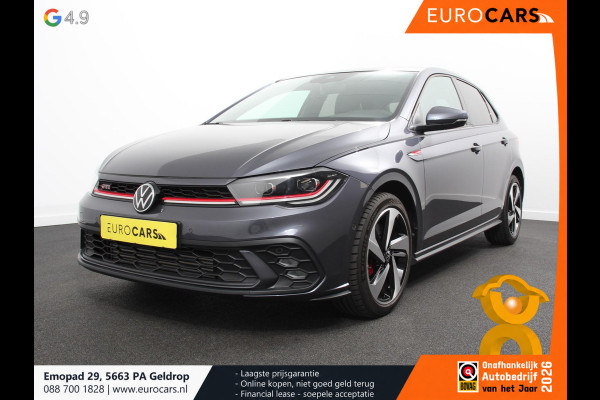 Volkswagen Polo 2.0 TSI GTI 207pk Automaat Digitale Cockpit Navigatie Appel Carplay/Android Auto Climate Control Extra getint Glas Stoelverwarming Dab Led Adaptive Cruise Control