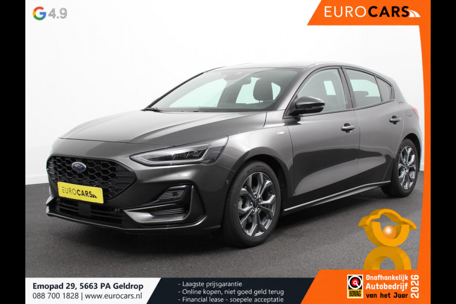 Ford Focus 1.0 Focus 125 PK HB ST-Line Automaat Navigatie Climate control Cruise control Carplay/Android Auto LM velgen Parkeersensoren Led Matrix koplampen