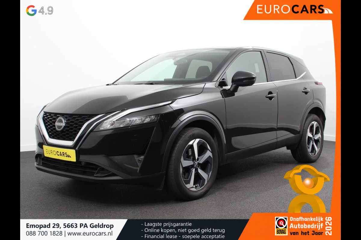 Nissan QASHQAI 1.3 MHEV Xtronic N-Connecta Navigatie Climate Control Camera 360 Led Verwarmde voorstoelen Stuurwiel verwarmd Adaptieve Cruise Control Lichtmetalen Velgen