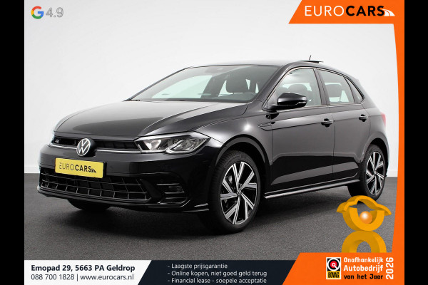 Volkswagen Polo 1.0 TSI DSG R-Line DEMO ! Panorama dak Navigatie App Connect/Apple Carplay/Android Auto Climate Control DAB LED Parkeer sensoren Camera Cruise control adaptieve Lichtmetalen velgen
