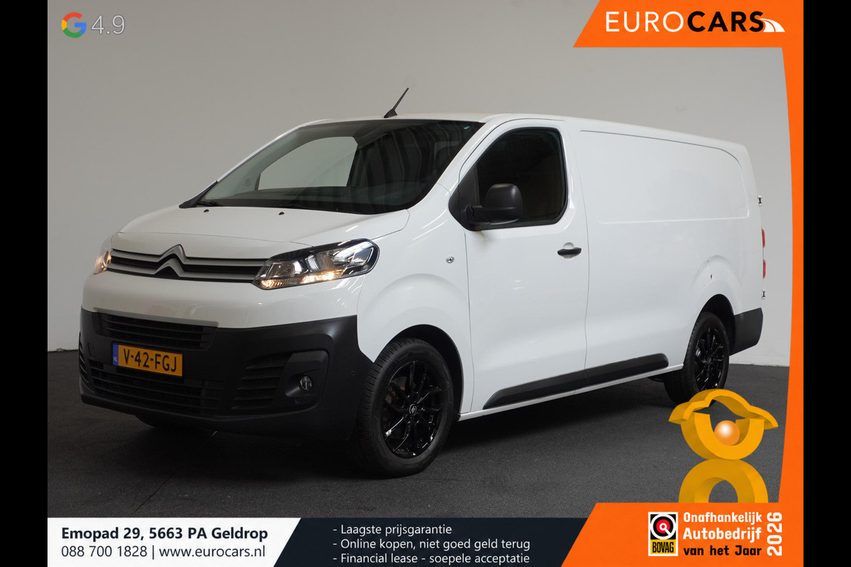 Citroën Jumpy 120PK L3 Club Sport Edition Automaat Apple Carplay/Android Auto Navigatie Airco Cruise Control