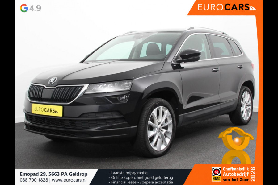 Škoda Karoq 1.5 TSI 150pk Automaat Style Climate Control Cruise Control LED Lichtmetalen velgen Navigatie Apple Carplay/ Android Auto Keyless
