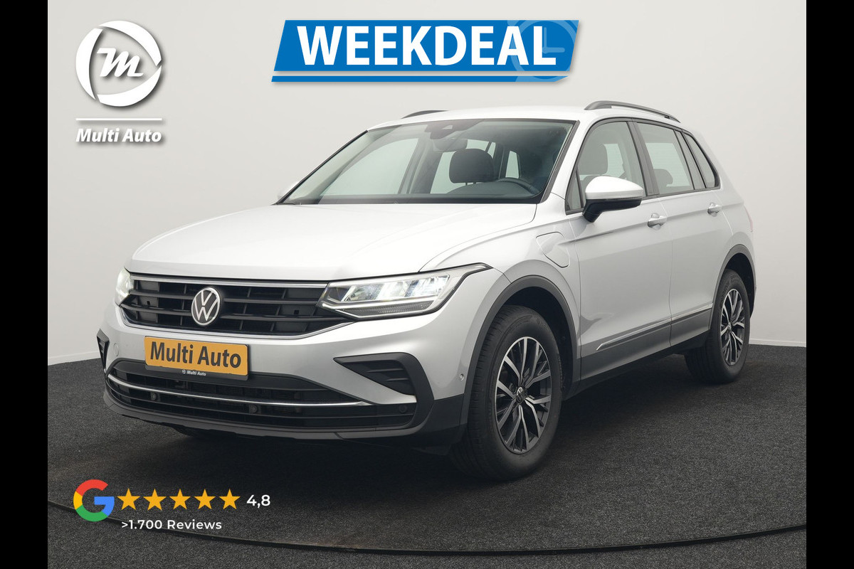 Volkswagen Tiguan 1.4 TSI eHybrid Life SOH 90,2% PHEV 245pk | Trekhaak Af Fabriek | Adaptive Cruise | Stoelen & Stuur Verwarmd | Navigatie | Virtual Cockpit | DAB | Plug In Hybrid |