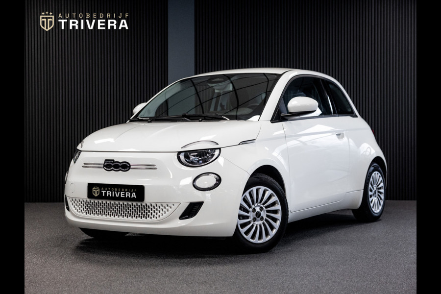 Fiat 500 La Prima 42 kWh l SoH 93% l AUT. l 360° CAM. l Stoel verw.l CARPLAY l Keyless l BTW auto l 1ste. eig. l ALS NIEUW