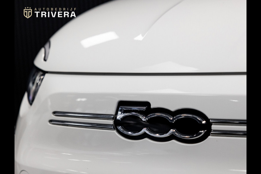 Fiat 500 La Prima 42 kWh l SoH 93% l AUT. l 360° CAM. l Stoel verw.l CARPLAY l Keyless l BTW auto l 1ste. eig. l ALS NIEUW