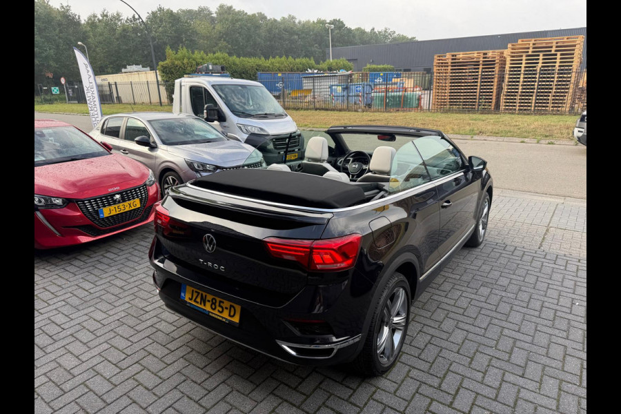Volkswagen T-Roc Cabrio 1.5 TSI Style | 2E EIGENAAR | 3/6/12 MND GARANTIE | AUTOMAAT | DIGITAL DASH | ACC | LED | CARPLAY | DAB | STOEL/STUUR VERW. |