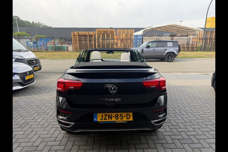 Volkswagen T-Roc Cabrio 1.5 TSI Style | 2E EIGENAAR | 3/6/12 MND GARANTIE | AUTOMAAT | DIGITAL DASH | ACC | LED | CARPLAY | DAB | STOEL/STUUR VERW. |