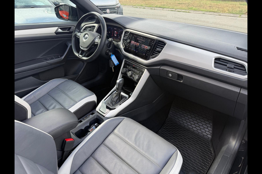 Volkswagen T-Roc Cabrio 1.5 TSI Style | 2E EIGENAAR | 3/6/12 MND GARANTIE | AUTOMAAT | DIGITAL DASH | ACC | LED | CARPLAY | DAB | STOEL/STUUR VERW. |