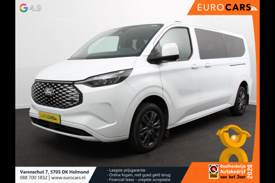 Ford E-Transit Custom 340 L2H1 Limited 65 kWh 8 persoons Automaat Cruise Control Airco Lichtmetalen Velgen