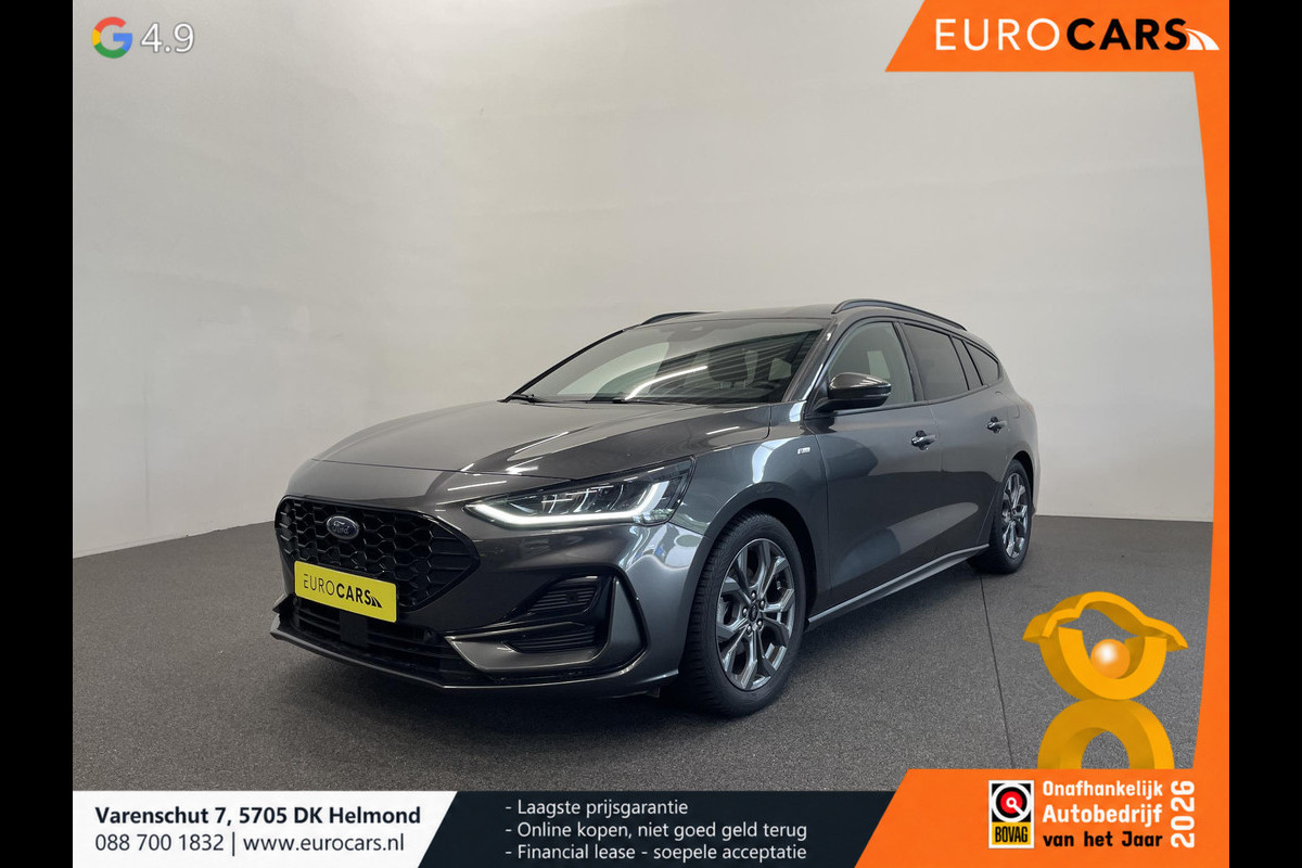 Ford FOCUS Wagon 1.0 EcoBoost Hybrid 155 pk ST Line Automaat LED Winterpakket PDC VA+Camera Carplay Navi Adaptive Cruise Control Privacy Glass