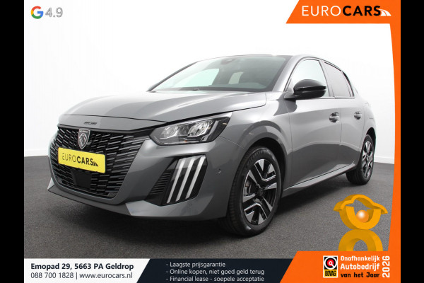 Peugeot 208 1.2 Hybrid 100PK Automaat Allure DEMO! Navigatie Apple Carplay/Android Auto Airco Camera Parkeer sensoren Cruise Control Led Lichtmetalen Velgen