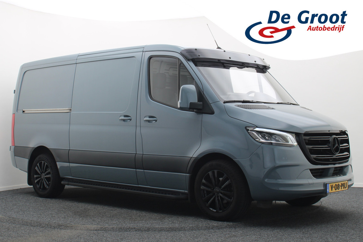 Mercedes-Benz Sprinter 317 CDI Automaat L2H1 3-Zits, Cruise, Camera, Apple Carplay, LED, Zonneklep, DAB, Trekhaak, 18''