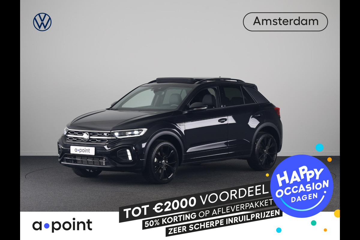 Volkswagen T-Roc 1.5 TSI R-Line 150 pk Automaat (DSG) | Navigatie via App | Panoramadak | Parkeersensoren (Park assist) | Achteruitrijcamera | Keyless | Black Style pakket | R-Line |