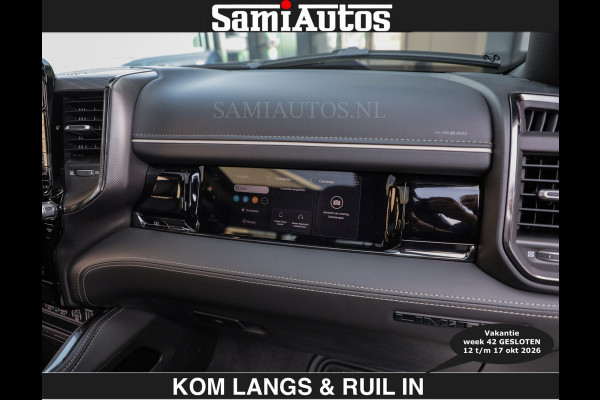 Dodge Ram Limited 540 PK | €84950,- excl De Meest Luxe en Volle Pick-Up in zijn Klasse | Massage + Full Option | Comfortabele Dubbele Cabine met Royale 5 Zitplaatsen | BPM vrij | Nu Leverbaar uit Voorraad | Voorraad Nr 2334 - 5409 | De specialist in Amerikaanse pick‑ups in Nederland en Europa.