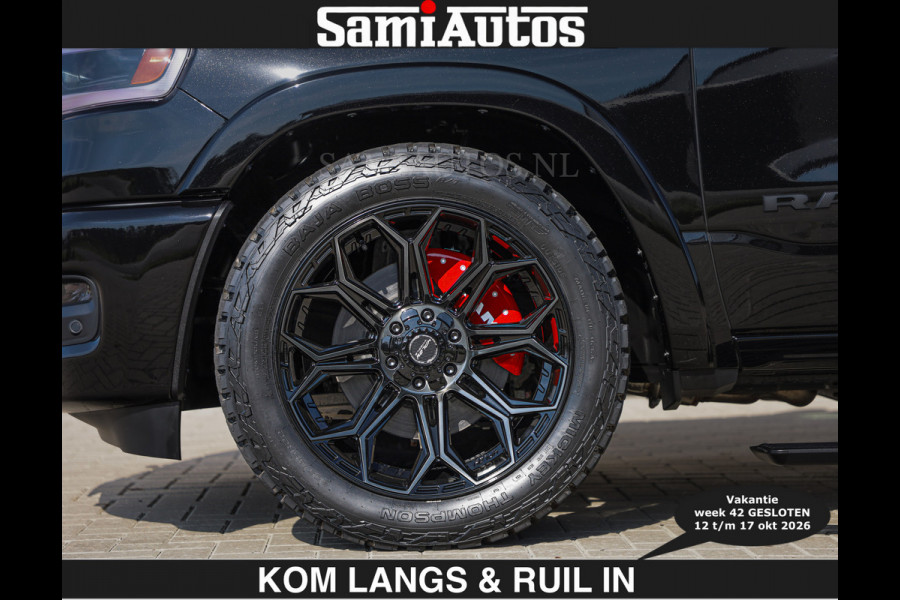 Dodge Ram Limited 540 PK | €84950,- excl De Meest Luxe en Volle Pick-Up in zijn Klasse | Massage + Full Option | Comfortabele Dubbele Cabine met Royale 5 Zitplaatsen | BPM vrij | Nu Leverbaar uit Voorraad | Voorraad Nr 2334 - 5409 | De specialist in Amerikaanse pick‑ups in Nederland en Europa.