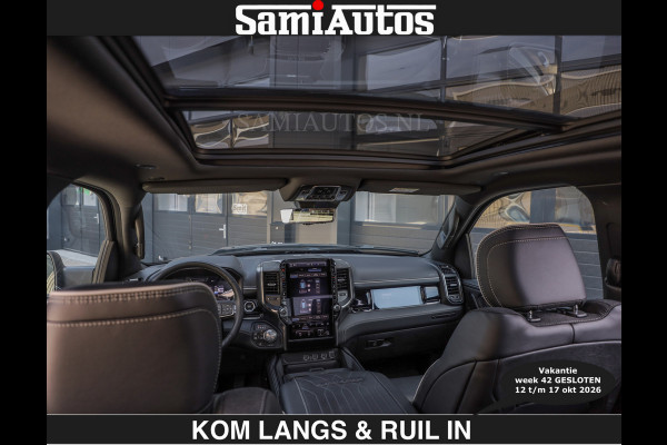 Dodge Ram Limited 540 PK | €84950,- excl De Meest Luxe en Volle Pick-Up in zijn Klasse | Massage + Full Option | Comfortabele Dubbele Cabine met Royale 5 Zitplaatsen | BPM vrij | Nu Leverbaar uit Voorraad | Voorraad Nr 2334 - 5409 | De specialist in Amerikaanse pick‑ups in Nederland en Europa.
