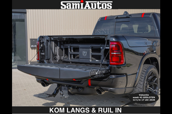 Dodge Ram Limited 540 PK | €84950,- excl De Meest Luxe en Volle Pick-Up in zijn Klasse | Massage + Full Option | Comfortabele Dubbele Cabine met Royale 5 Zitplaatsen | BPM vrij | Nu Leverbaar uit Voorraad | Voorraad Nr 2334 - 5409 | De specialist in Amerikaanse pick‑ups in Nederland en Europa.