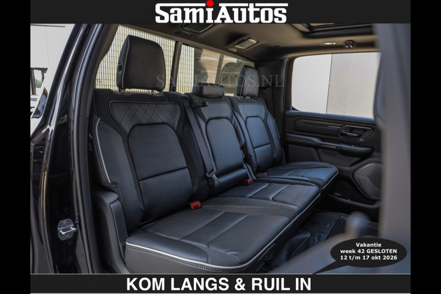 Dodge Ram Limited 540 PK | €84950,- excl De Meest Luxe en Volle Pick-Up in zijn Klasse | Massage + Full Option | Comfortabele Dubbele Cabine met Royale 5 Zitplaatsen | BPM vrij | Nu Leverbaar uit Voorraad | Voorraad Nr 2334 - 5409 | De specialist in Amerikaanse pick‑ups in Nederland en Europa.