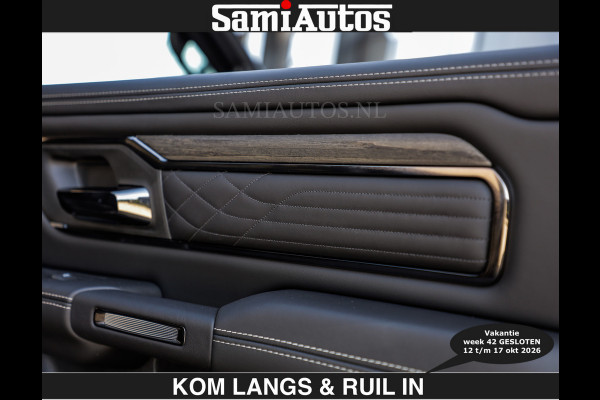 Dodge Ram Limited 540 PK | €84950,- excl De Meest Luxe en Volle Pick-Up in zijn Klasse | Massage + Full Option | Comfortabele Dubbele Cabine met Royale 5 Zitplaatsen | BPM vrij | Nu Leverbaar uit Voorraad | Voorraad Nr 2334 - 5409 | De specialist in Amerikaanse pick‑ups in Nederland en Europa.
