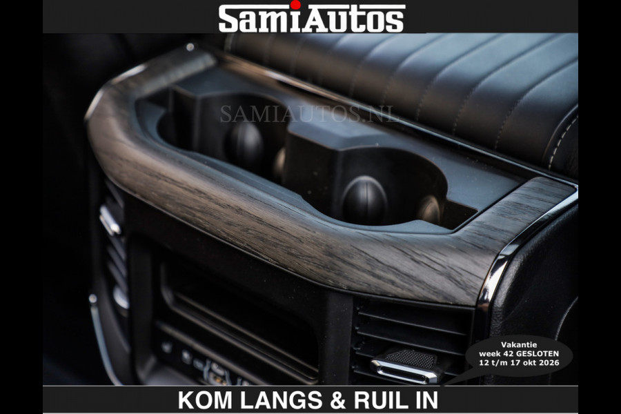 Dodge Ram Limited 540 PK | €84950,- excl De Meest Luxe en Volle Pick-Up in zijn Klasse | Massage + Full Option | Comfortabele Dubbele Cabine met Royale 5 Zitplaatsen | BPM vrij | Nu Leverbaar uit Voorraad | Voorraad Nr 2334 - 5409 | De specialist in Amerikaanse pick‑ups in Nederland en Europa.