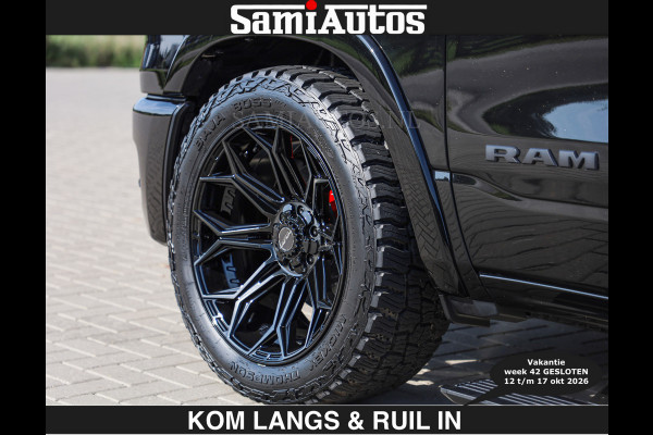 Dodge Ram Limited 540 PK | €84950,- excl De Meest Luxe en Volle Pick-Up in zijn Klasse | Massage + Full Option | Comfortabele Dubbele Cabine met Royale 5 Zitplaatsen | BPM vrij | Nu Leverbaar uit Voorraad | Voorraad Nr 2334 - 5409 | De specialist in Amerikaanse pick‑ups in Nederland en Europa.