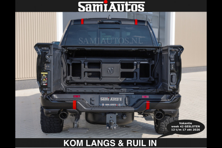 Dodge Ram Limited 540 PK | €84950,- excl De Meest Luxe en Volle Pick-Up in zijn Klasse | Massage + Full Option | Comfortabele Dubbele Cabine met Royale 5 Zitplaatsen | BPM vrij | Nu Leverbaar uit Voorraad | Voorraad Nr 2334 - 5409 | De specialist in Amerikaanse pick‑ups in Nederland en Europa.