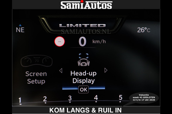 Dodge Ram Limited 540 PK | €84950,- excl De Meest Luxe en Volle Pick-Up in zijn Klasse | Massage + Full Option | Comfortabele Dubbele Cabine met Royale 5 Zitplaatsen | BPM vrij | Nu Leverbaar uit Voorraad | Voorraad Nr 2334 - 5409 | De specialist in Amerikaanse pick‑ups in Nederland en Europa.