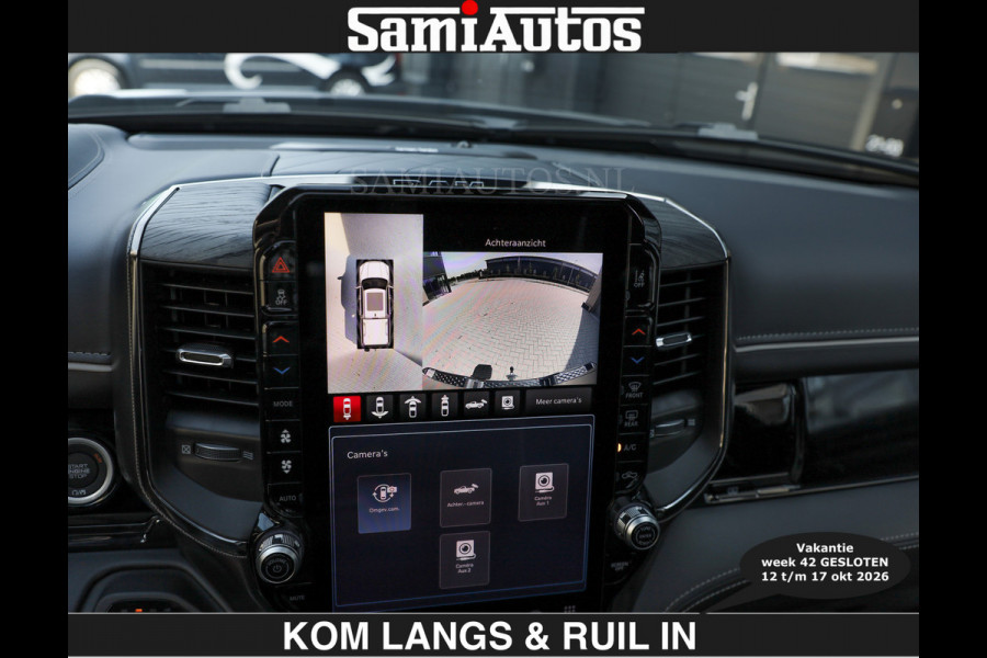 Dodge Ram Limited 540 PK | €84950,- excl De Meest Luxe en Volle Pick-Up in zijn Klasse | Massage + Full Option | Comfortabele Dubbele Cabine met Royale 5 Zitplaatsen | BPM vrij | Nu Leverbaar uit Voorraad | Voorraad Nr 2334 - 5409 | De specialist in Amerikaanse pick‑ups in Nederland en Europa.