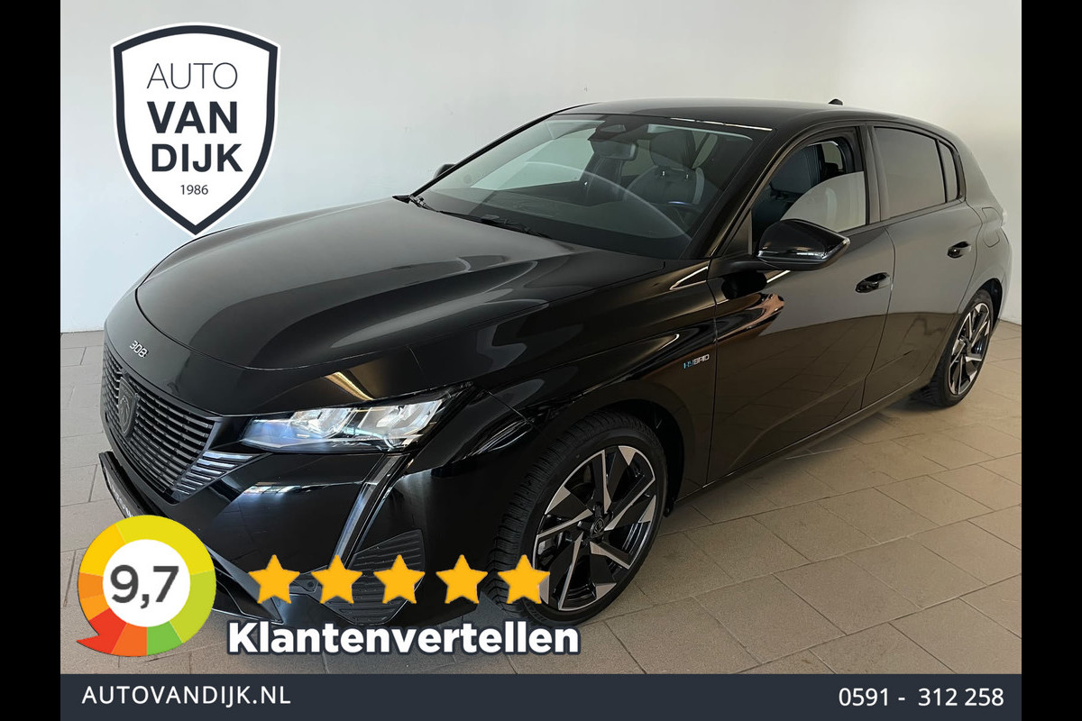 Peugeot 308 1.6 HYbrid 180 Allure Pack Business AIRCO NAVI CRUISE BLUETOOTH ELEK RAMEN CENT VERG VELGEN PLUG IN ZEER NETTE AUTO
