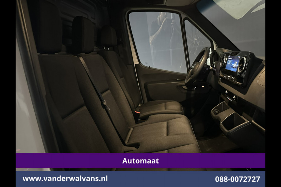 Mercedes-Benz Sprinter 317 CDI 170pk 9G-Tronic Automaat L3H2 Euro6 Airco | Camera | Navigatie | Cruisecontrol | LED Stoelverwarming, Parkeersensoren, Bijrijdersbank