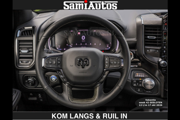 Dodge Ram Limited 540 PK | HUD | €84950,- excl | LUCHTVERING | MASSAGE | PASSAGIERSSCHERM | De Meest Luxe en Volle Pick-Up in zijn Klasse  Comfortabele Dubbele Cabine met Royale 5 Zitplaatsen | Voorraadnummer: 2370 - 5411 | De specialist in Amerikaanse pick‑ups in Nederland en Europa.