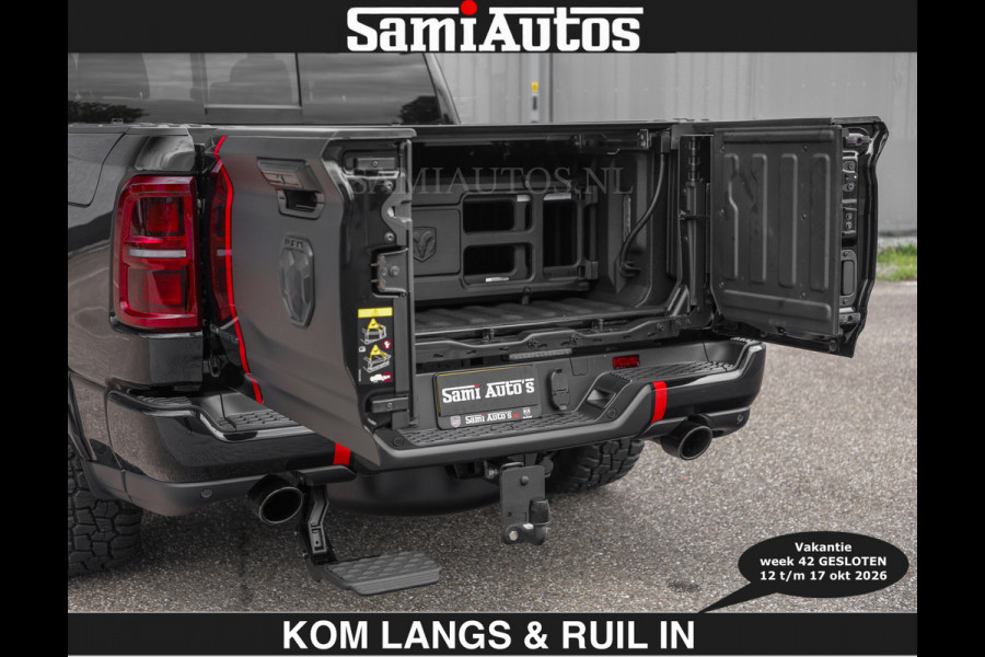 Dodge Ram Limited 540 PK | HUD | €84950,- excl | LUCHTVERING | MASSAGE | PASSAGIERSSCHERM | De Meest Luxe en Volle Pick-Up in zijn Klasse  Comfortabele Dubbele Cabine met Royale 5 Zitplaatsen | Voorraadnummer: 2370 - 5411 | De specialist in Amerikaanse pick‑ups in Nederland en Europa.