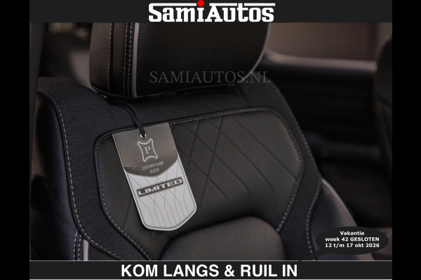 Dodge Ram Limited 540 PK | HUD | €84950,- excl | LUCHTVERING | MASSAGE | PASSAGIERSSCHERM | De Meest Luxe en Volle Pick-Up in zijn Klasse  Comfortabele Dubbele Cabine met Royale 5 Zitplaatsen | Voorraadnummer: 2370 - 5411 | De specialist in Amerikaanse pick‑ups in Nederland en Europa.