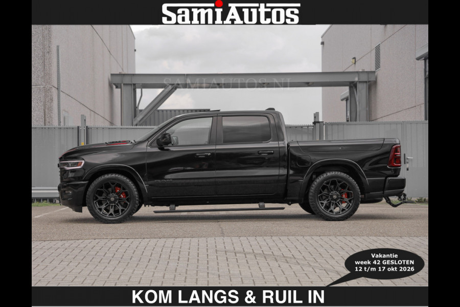 Dodge Ram Limited 540 PK | HUD | €84950,- excl | LUCHTVERING | MASSAGE | PASSAGIERSSCHERM | De Meest Luxe en Volle Pick-Up in zijn Klasse  Comfortabele Dubbele Cabine met Royale 5 Zitplaatsen | Voorraadnummer: 2370 - 5411 | De specialist in Amerikaanse pick‑ups in Nederland en Europa.