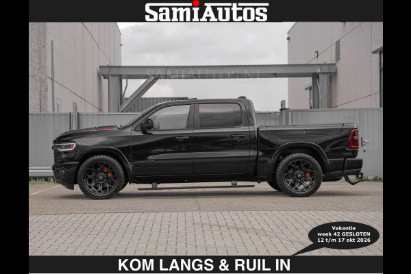 Dodge Ram Limited 540 PK | HUD | €84950,- excl | LUCHTVERING | MASSAGE | PASSAGIERSSCHERM | De Meest Luxe en Volle Pick-Up in zijn Klasse  Comfortabele Dubbele Cabine met Royale 5 Zitplaatsen | Voorraadnummer: 2370 - 5411 | De specialist in Amerikaanse pick‑ups in Nederland en Europa.