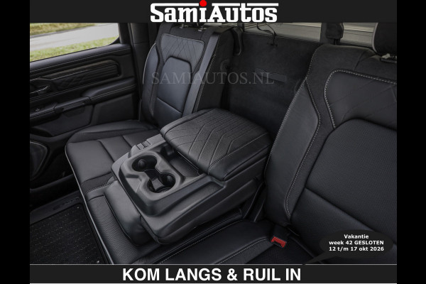 Dodge Ram Limited 540 PK | HUD | €84950,- excl | LUCHTVERING | MASSAGE | PASSAGIERSSCHERM | De Meest Luxe en Volle Pick-Up in zijn Klasse  Comfortabele Dubbele Cabine met Royale 5 Zitplaatsen | Voorraadnummer: 2370 - 5411 | De specialist in Amerikaanse pick‑ups in Nederland en Europa.