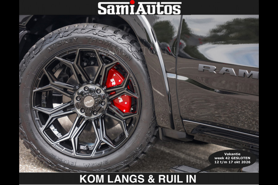 Dodge Ram Limited 540 PK | HUD | €84950,- excl | LUCHTVERING | MASSAGE | PASSAGIERSSCHERM | De Meest Luxe en Volle Pick-Up in zijn Klasse  Comfortabele Dubbele Cabine met Royale 5 Zitplaatsen | Voorraadnummer: 2370 - 5411 | De specialist in Amerikaanse pick‑ups in Nederland en Europa.