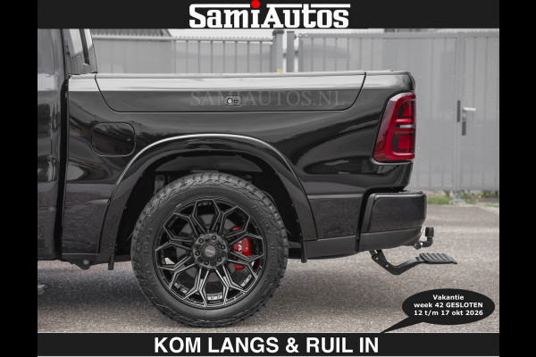 Dodge Ram Limited 540 PK | HUD | €84950,- excl | LUCHTVERING | MASSAGE | PASSAGIERSSCHERM | De Meest Luxe en Volle Pick-Up in zijn Klasse  Comfortabele Dubbele Cabine met Royale 5 Zitplaatsen | Voorraadnummer: 2370 - 5411 | De specialist in Amerikaanse pick‑ups in Nederland en Europa.