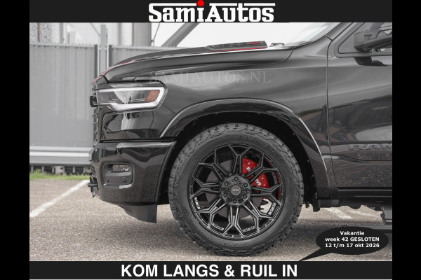 Dodge Ram Limited 540 PK | HUD | €84950,- excl | LUCHTVERING | MASSAGE | PASSAGIERSSCHERM | De Meest Luxe en Volle Pick-Up in zijn Klasse  Comfortabele Dubbele Cabine met Royale 5 Zitplaatsen | Voorraadnummer: 2370 - 5411 | De specialist in Amerikaanse pick‑ups in Nederland en Europa.