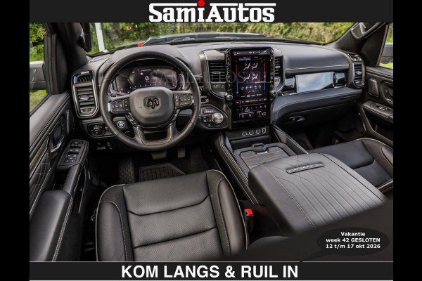 Dodge Ram Limited 540 PK | HUD | €84950,- excl | LUCHTVERING | MASSAGE | PASSAGIERSSCHERM | De Meest Luxe en Volle Pick-Up in zijn Klasse  Comfortabele Dubbele Cabine met Royale 5 Zitplaatsen | Voorraadnummer: 2370 - 5411 | De specialist in Amerikaanse pick‑ups in Nederland en Europa.