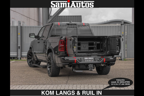 Dodge Ram Limited 540 PK | HUD | €84950,- excl | LUCHTVERING | MASSAGE | PASSAGIERSSCHERM | De Meest Luxe en Volle Pick-Up in zijn Klasse  Comfortabele Dubbele Cabine met Royale 5 Zitplaatsen | Voorraadnummer: 2370 - 5411 | De specialist in Amerikaanse pick‑ups in Nederland en Europa.