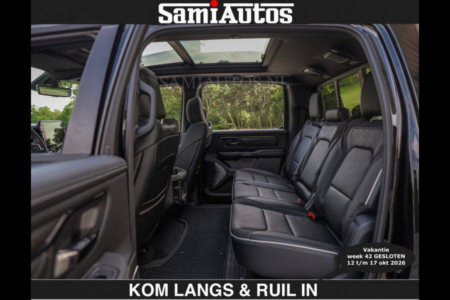 Dodge Ram Limited 540 PK | HUD | €84950,- excl | LUCHTVERING | MASSAGE | PASSAGIERSSCHERM | De Meest Luxe en Volle Pick-Up in zijn Klasse  Comfortabele Dubbele Cabine met Royale 5 Zitplaatsen | Voorraadnummer: 2370 - 5411 | De specialist in Amerikaanse pick‑ups in Nederland en Europa.