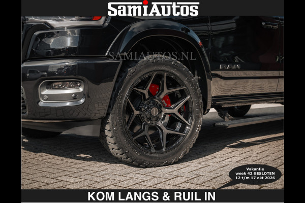 Dodge Ram HULK PACKAGE | Limited Night H.O 540HP €84950,- excl | Massage + Full Option | De Meest Luxe en Volle Pick-Up in zijn Klasse | H Comfortabele Dubbele Cabine met Royale 5 Zitplaatsen | BPM vrij | Nu Leverbaar uit Voorraad | Voorraad Nr 2353 - 5412 | De specialist in Amerikaanse pick‑ups in Nederland en Europa.