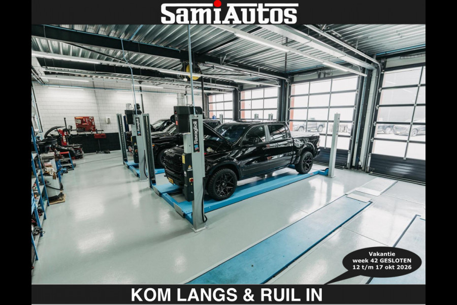 Dodge Ram HULK PACKAGE | Limited Night H.O 540HP €84950,- excl | Massage + Full Option | De Meest Luxe en Volle Pick-Up in zijn Klasse | H Comfortabele Dubbele Cabine met Royale 5 Zitplaatsen | BPM vrij | Nu Leverbaar uit Voorraad | Voorraad Nr 2353 - 5412 | De specialist in Amerikaanse pick‑ups in Nederland en Europa.