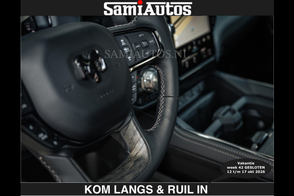 Dodge Ram HULK PACKAGE | Limited Night H.O 540HP €84950,- excl | Massage + Full Option | De Meest Luxe en Volle Pick-Up in zijn Klasse | H Comfortabele Dubbele Cabine met Royale 5 Zitplaatsen | BPM vrij | Nu Leverbaar uit Voorraad | Voorraad Nr 2353 - 5412 | De specialist in Amerikaanse pick‑ups in Nederland en Europa.